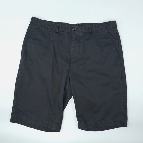 4 Chino Shorts Mens 34 Black Blue Uniqlo Calvin Klein Gerry George School Work - Picture 2 of 16